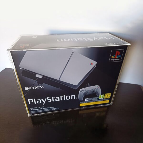 Caja de metacrilato para consola PlayStation 5 Digital Edition - Limited Edition